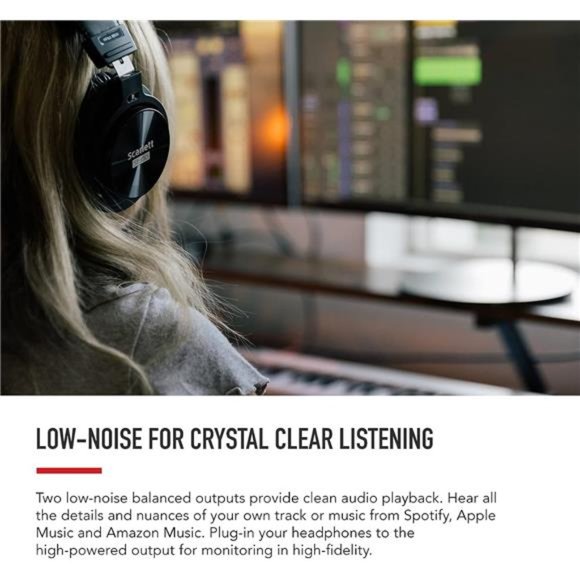 Scarlett Solo 3rd Gen USB Audio Interface, for the Guitarist, Vocalist,Podcaster - Picture 2 of 6